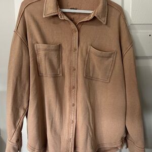Aerie Lumberjane Fleece Shirt